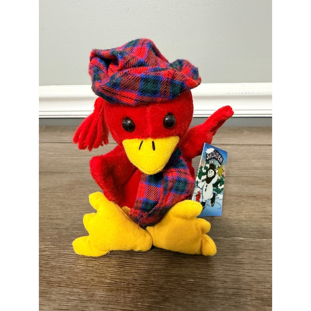 Vintage‎ 1996 Commonwealth Target Snowden Red Bird Cardinal Plush